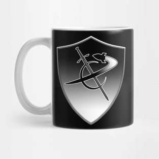 Science Fictionary Sword and Ship Logo Mug